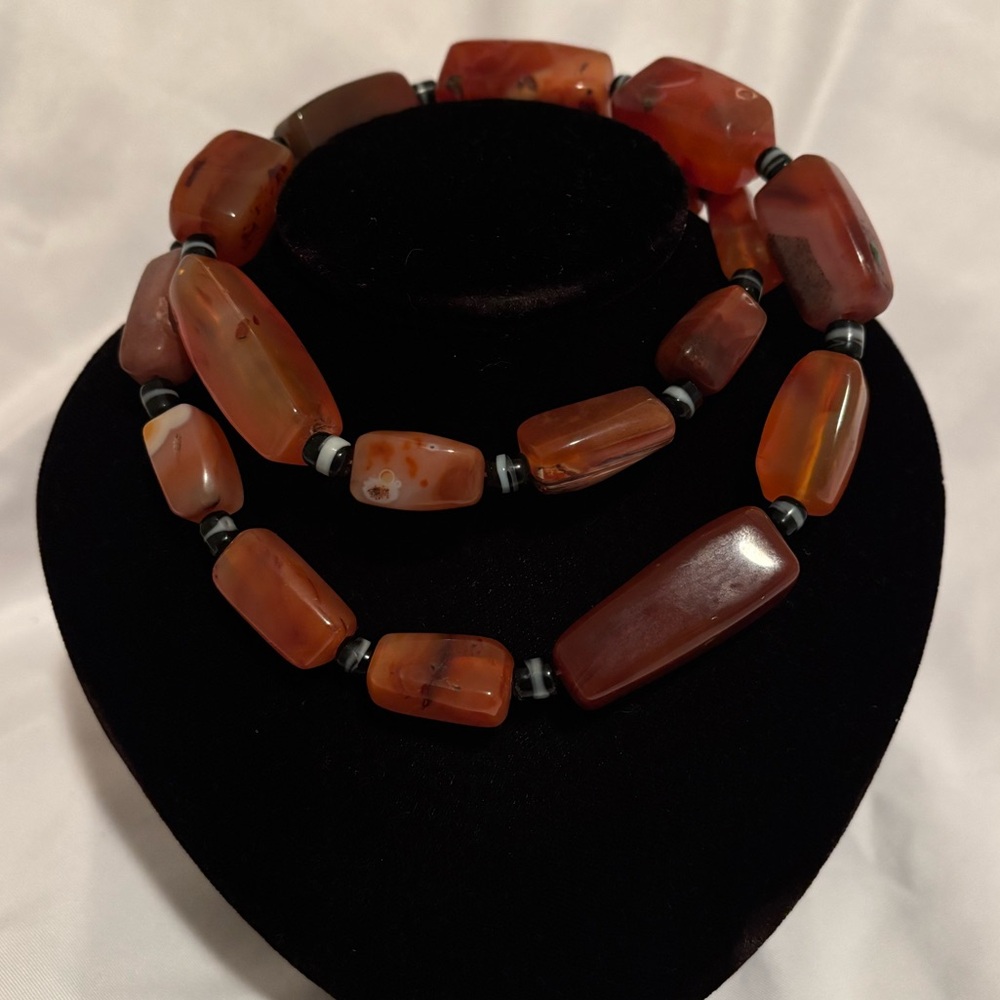 Carnelian Agate Necklace